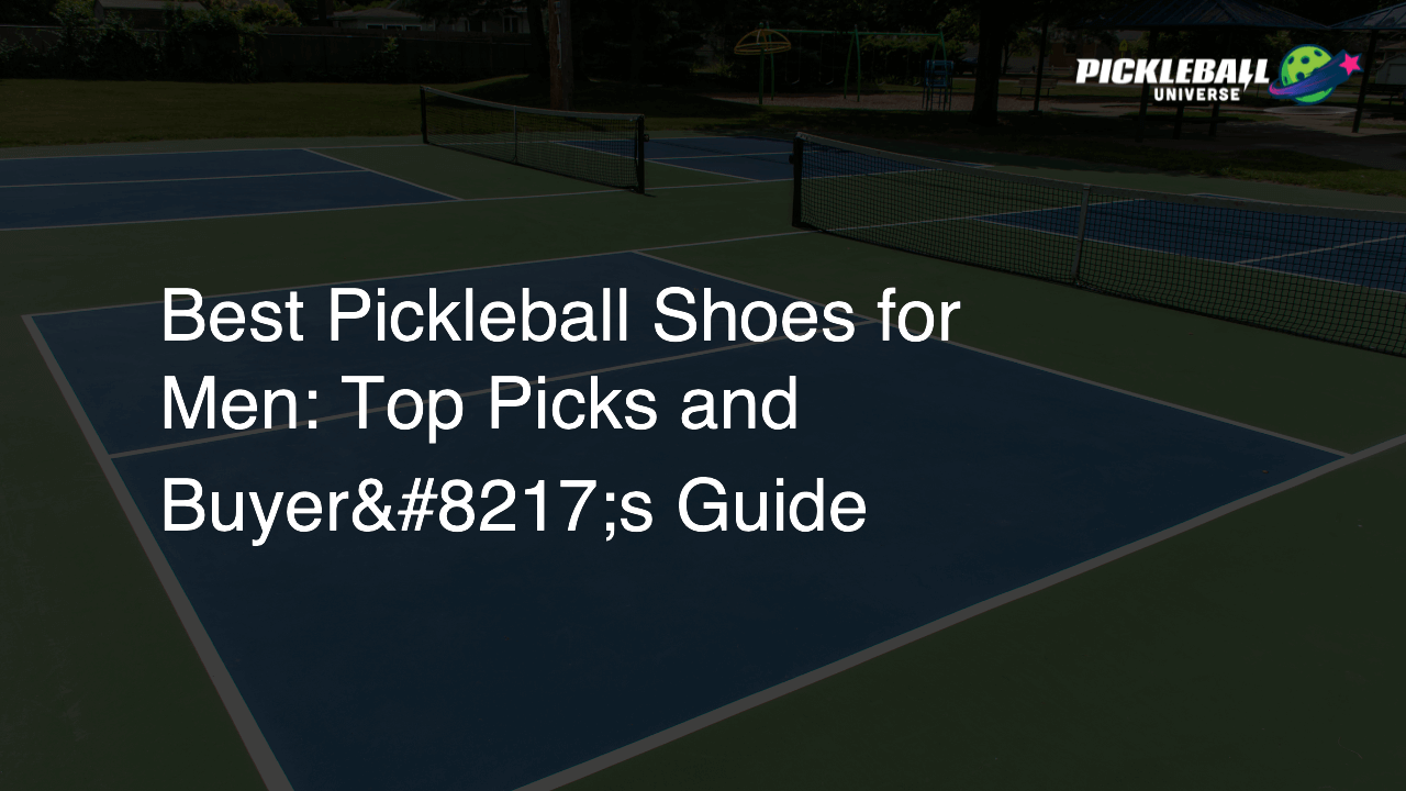 Best Pickleball Shoes for Men: Top Picks and Buyer’s Guide