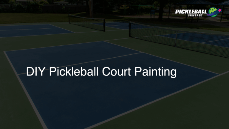 Pickleball Court Layout and Dimensions - Pickleball Universe