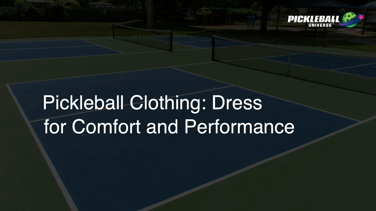 Pickleball Clothing: Dress for Comfort and Performance