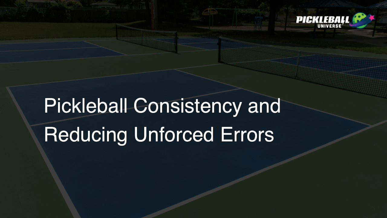 Pickleball Consistency and Reducing Unforced Errors