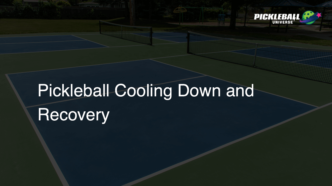 Pickleball Cooling Down and Recovery