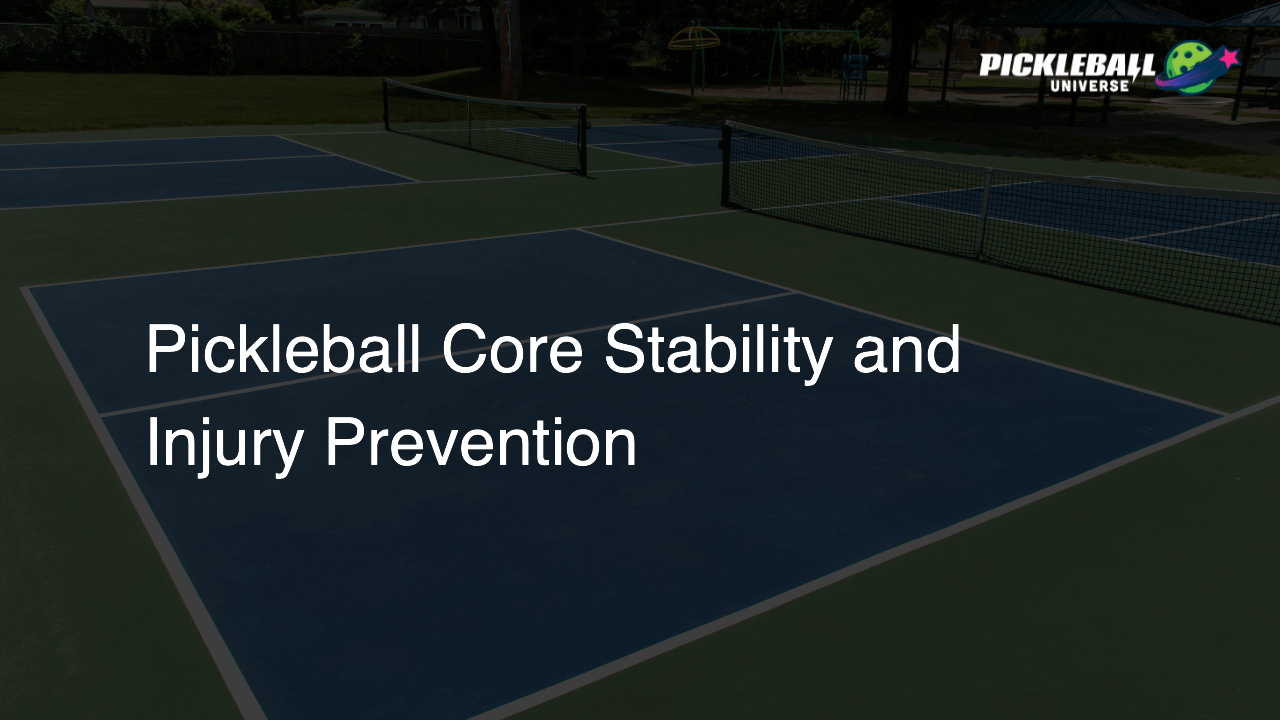 Pickleball Core Stability and Injury Prevention