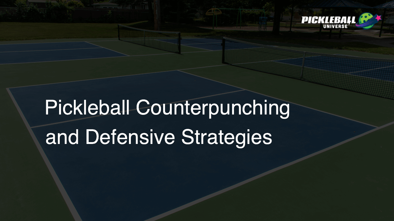 Pickleball Counterpunching and Defensive Strategies