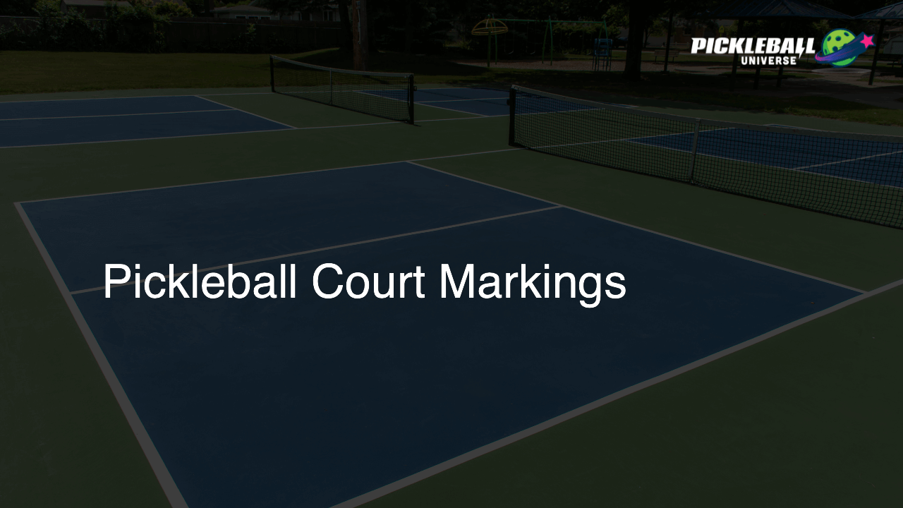 Pickleball Court Markings