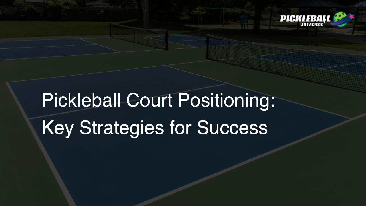 Pickleball Court Positioning: Key Strategies for Success