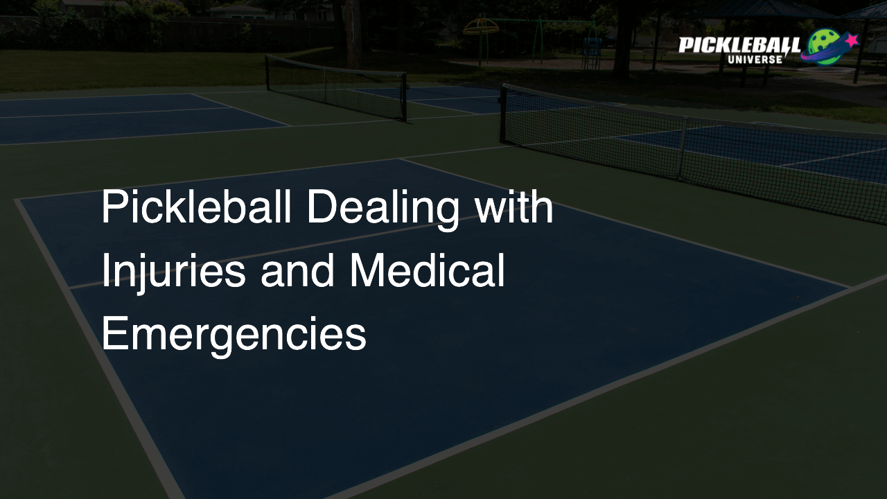 Pickleball Dealing with Injuries and Medical Emergencies