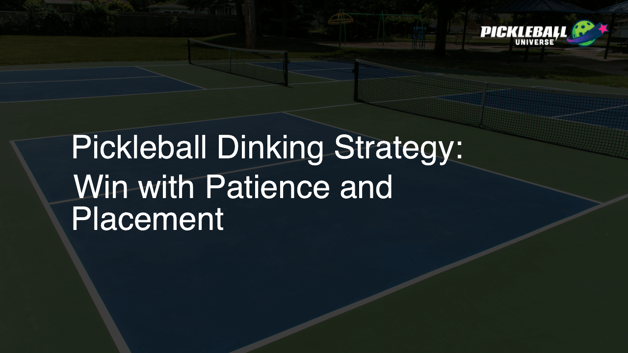 Pickleball Dinking Strategy: Win with Patience and Placement