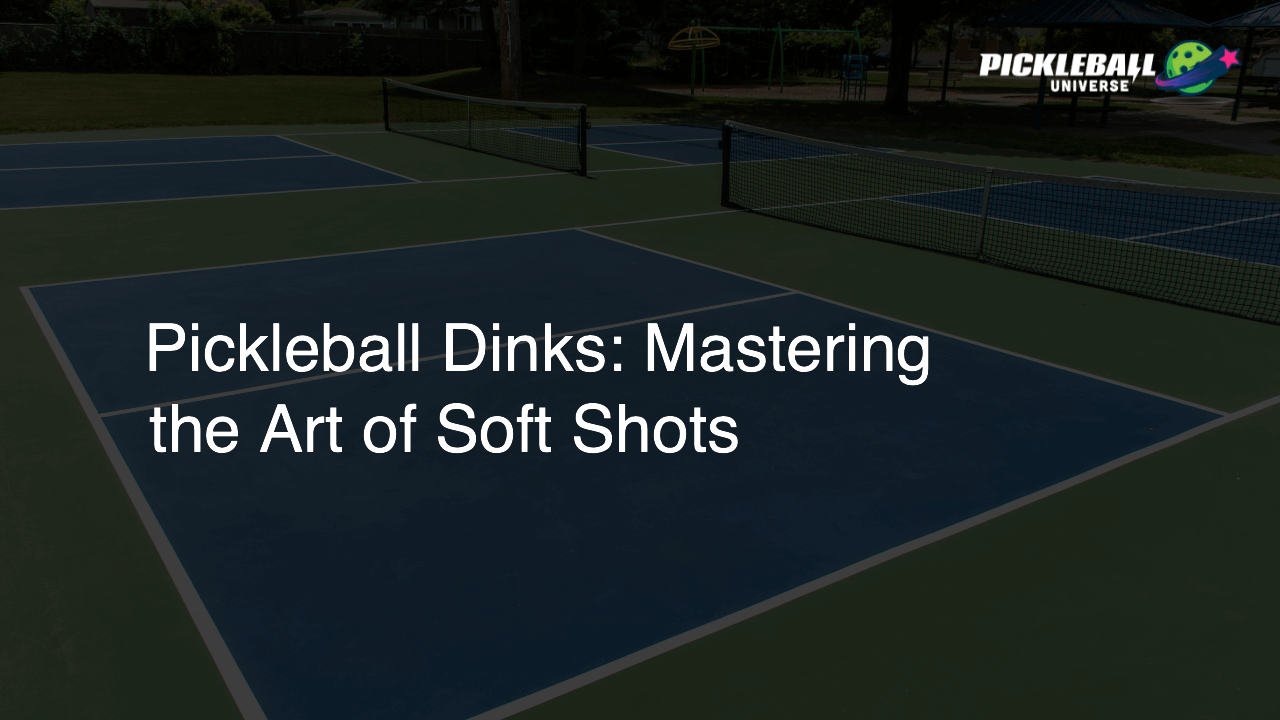 Pickleball Dinks: Mastering the Art of Soft Shots