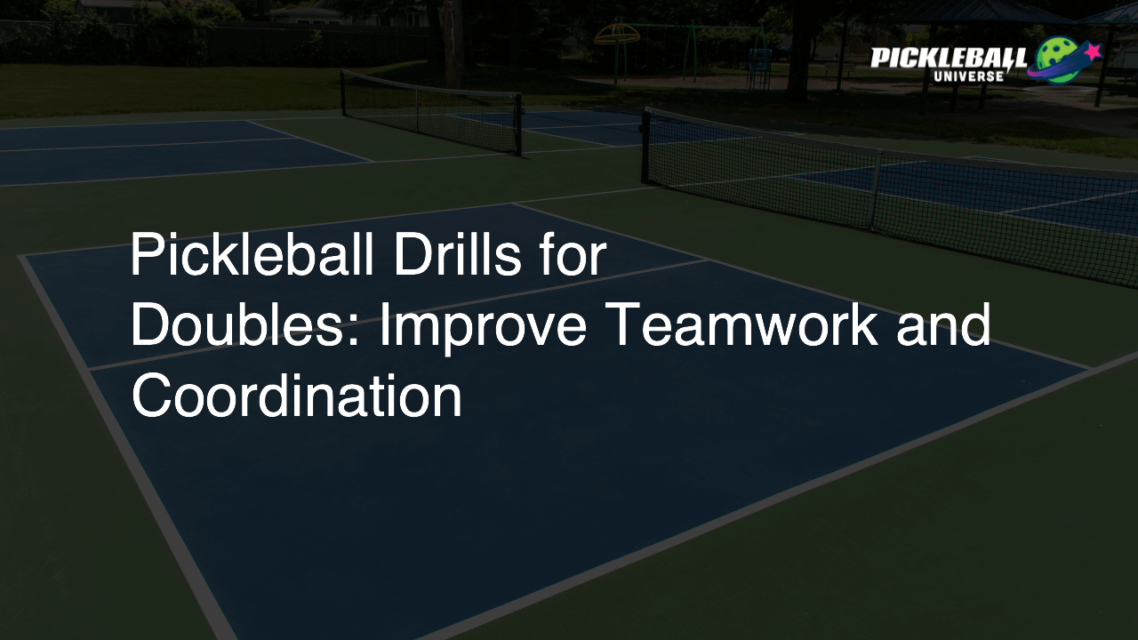 Pickleball Drills for Doubles: Improve Teamwork and Coordination