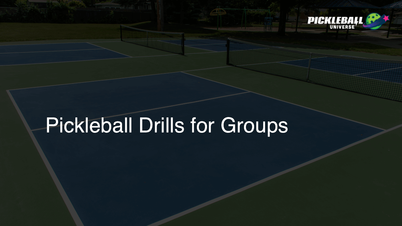 Pickleball Drills for Groups