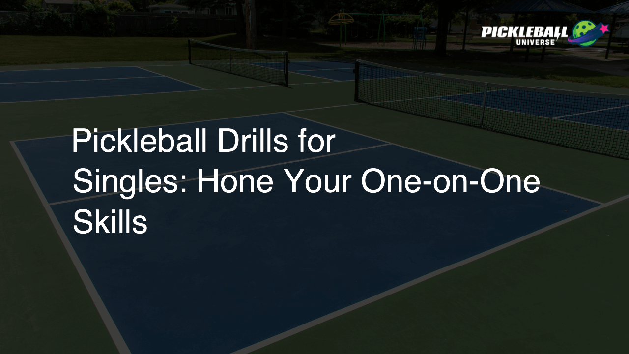 Pickleball Drills for Singles: Hone Your One-on-One Skills