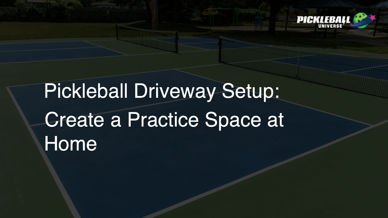 Pickleball Driveway Setup: Create a Practice Space at Home