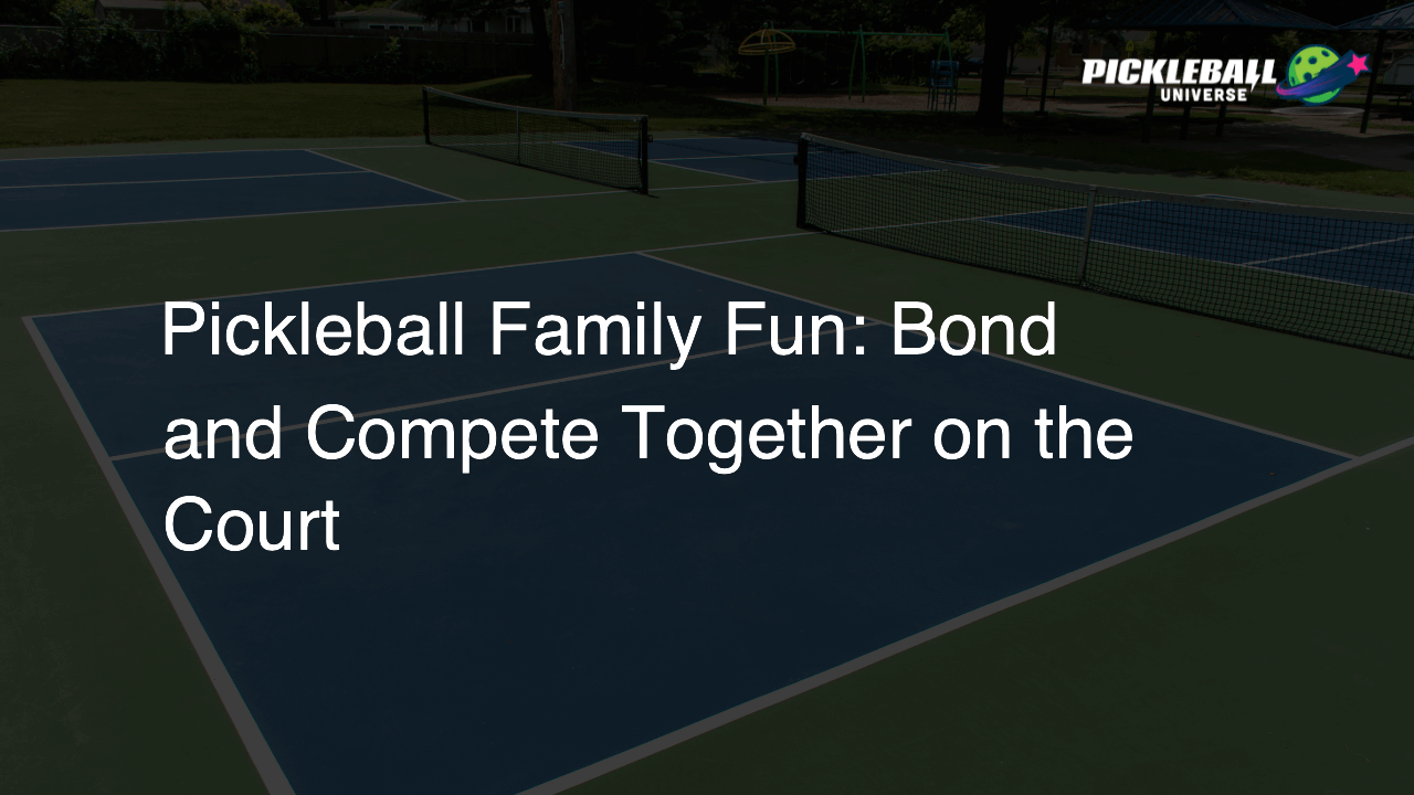 Pickleball Family Fun: Bond and Compete Together on the Court