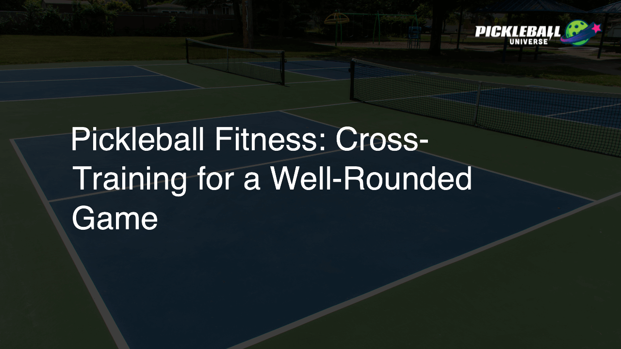 Pickleball Fitness: Cross-Training for a Well-Rounded Game