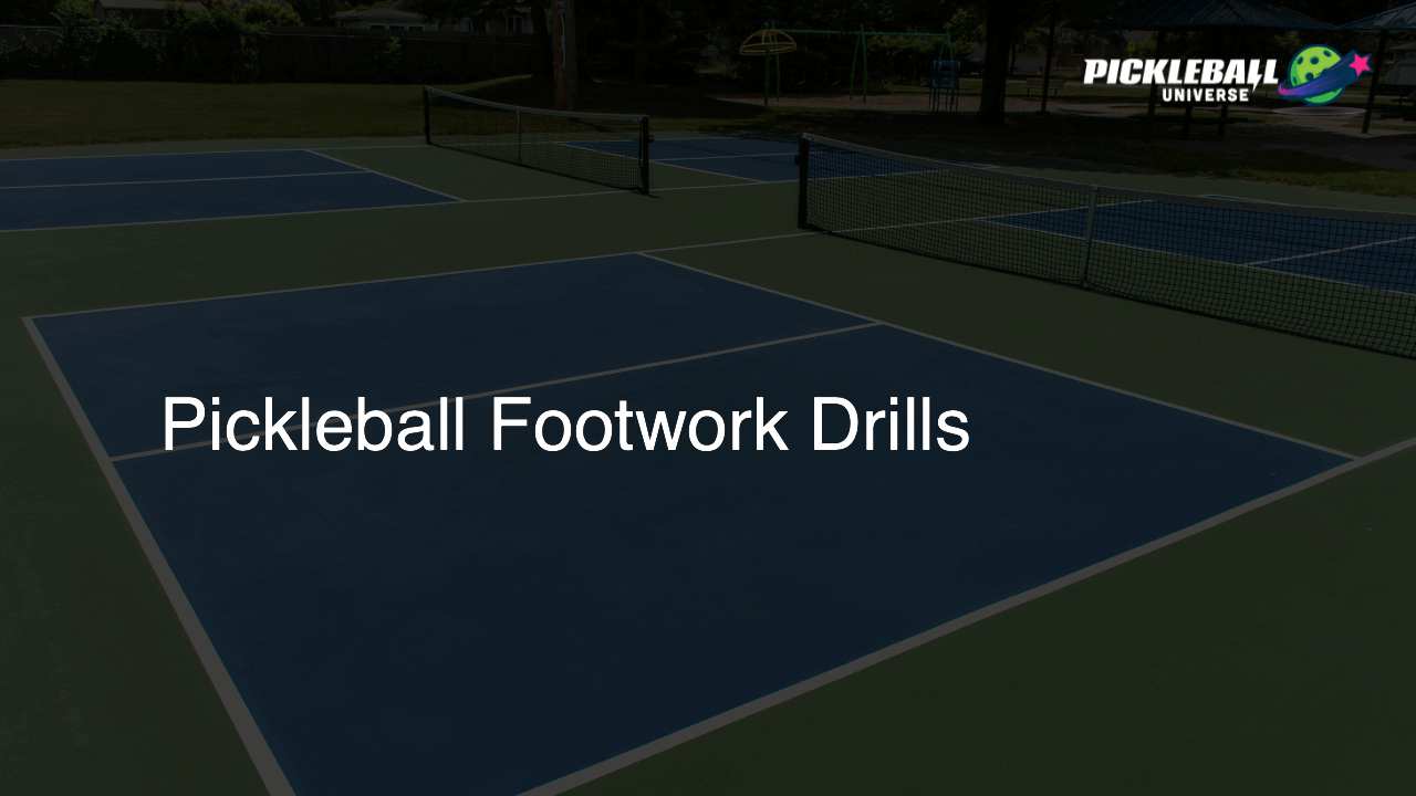 Pickleball Footwork Drills
