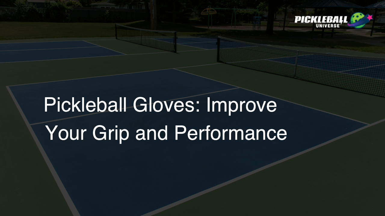 Pickleball Gloves: Improve Your Grip and Performance