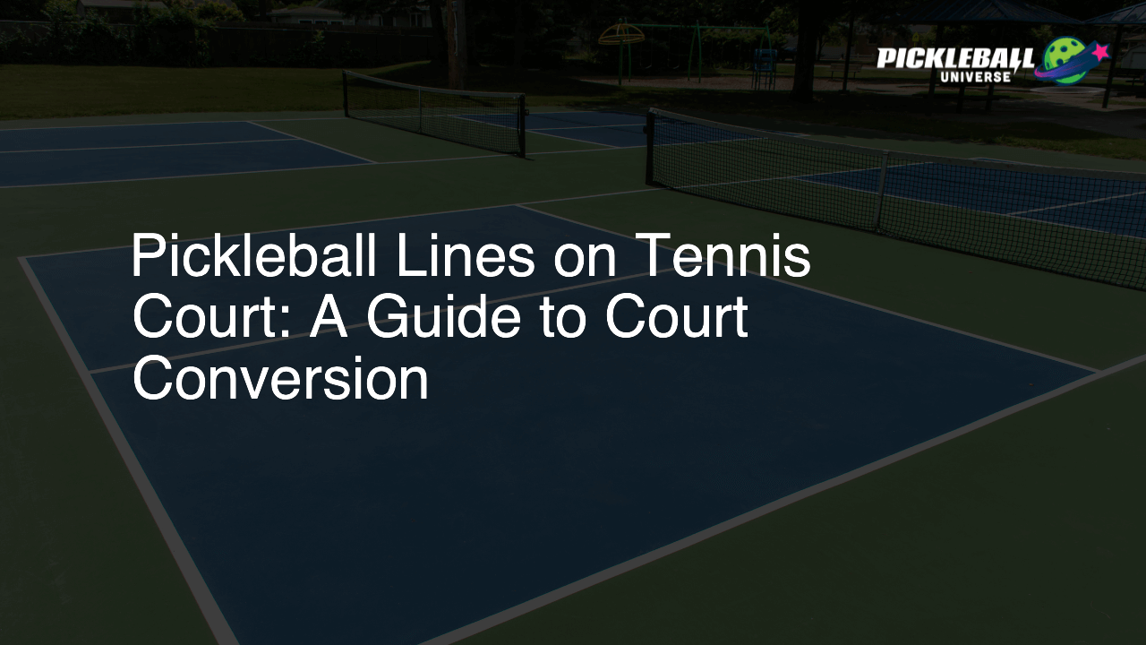 Pickleball Lines on Tennis Court: A Guide to Court Conversion