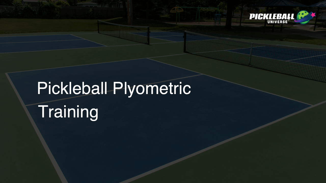 Pickleball Plyometric Training