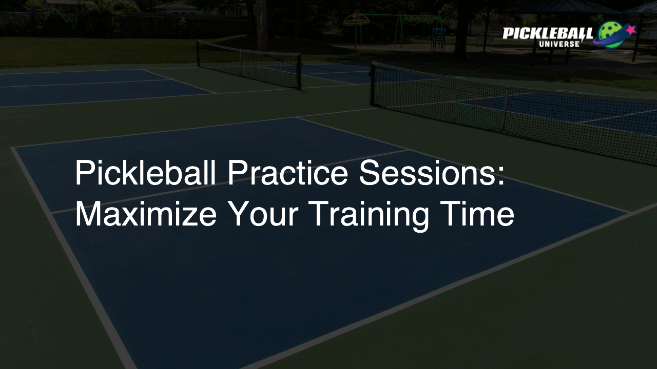 Pickleball Practice Sessions: Maximize Your Training Time