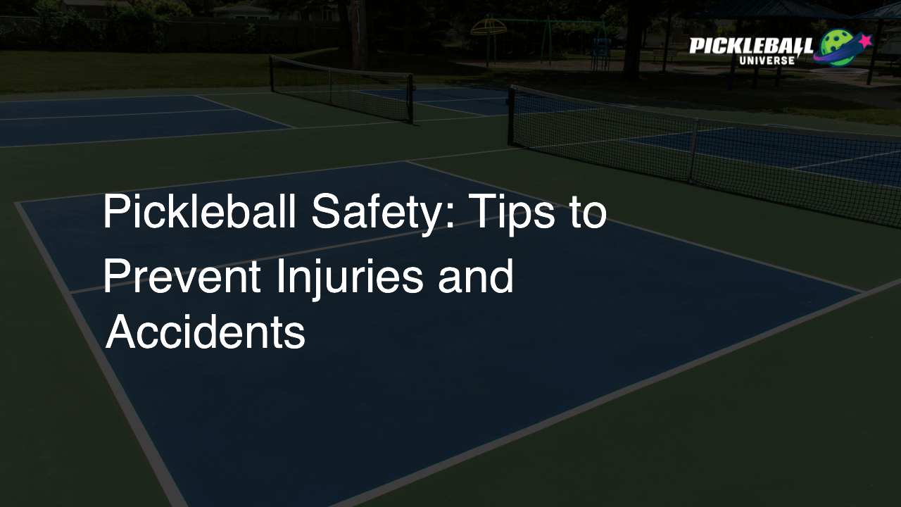 Pickleball Safety: Tips to Prevent Injuries and Accidents