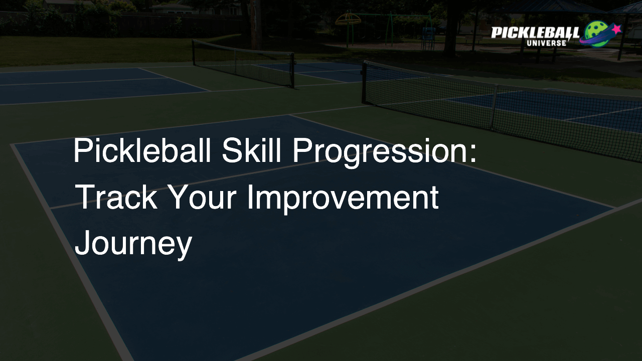 Pickleball Skill Progression: Track Your Improvement Journey