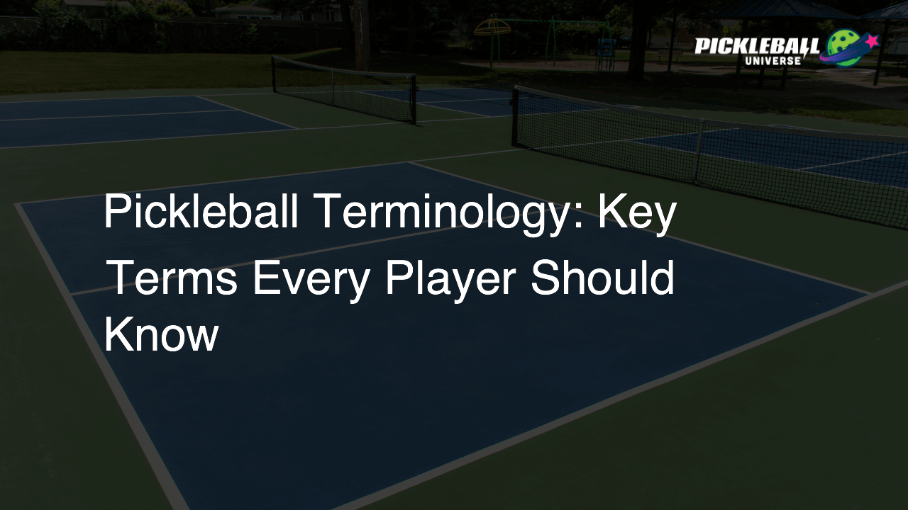 Pickleball Terminology: Key Terms Every Player Should Know