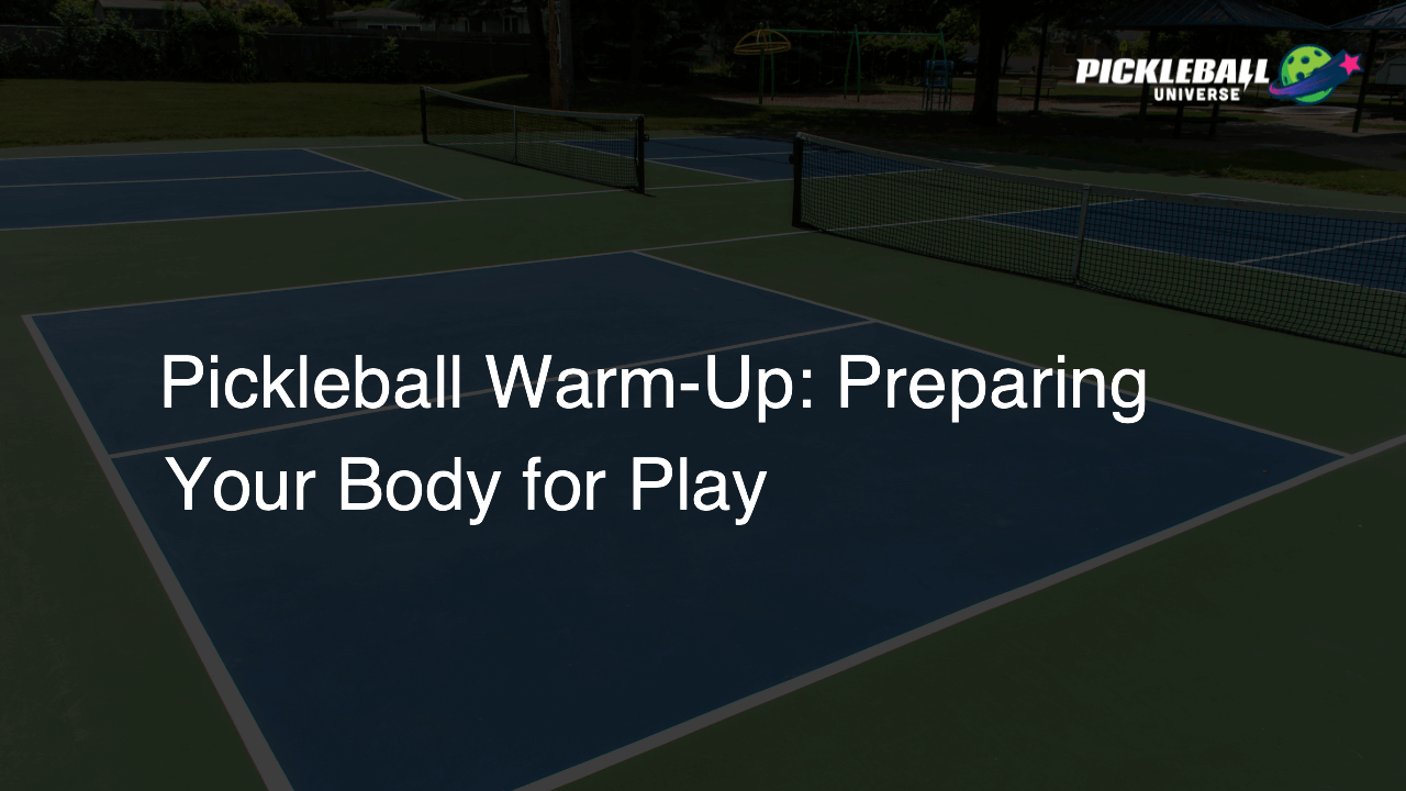 Pickleball Warm-Up: Preparing Your Body for Play