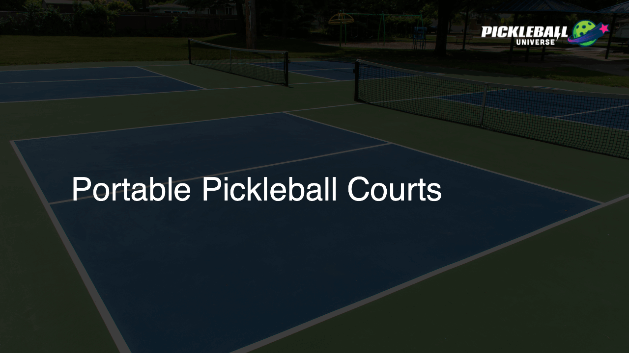 Portable Pickleball Courts